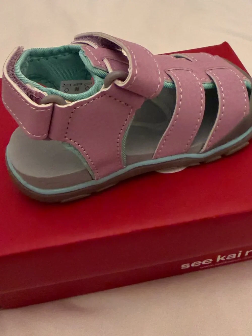 See Kai Run Girl's Wilder - Mauve Purple NWT Size 6